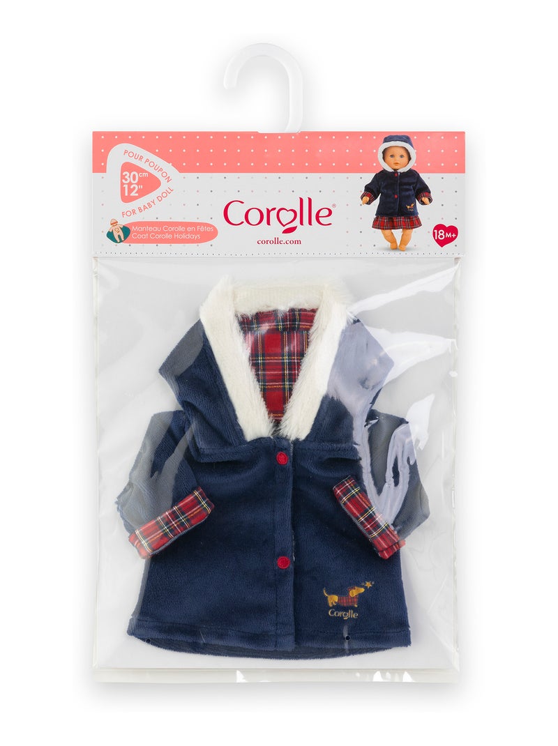 Manteau Corolle en Fêtes pour poupon 30 cm N/A - Kiabi