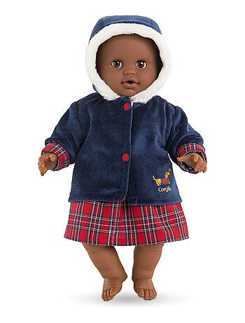 Manteau Corolle en Fêtes pour poupon 36 cm