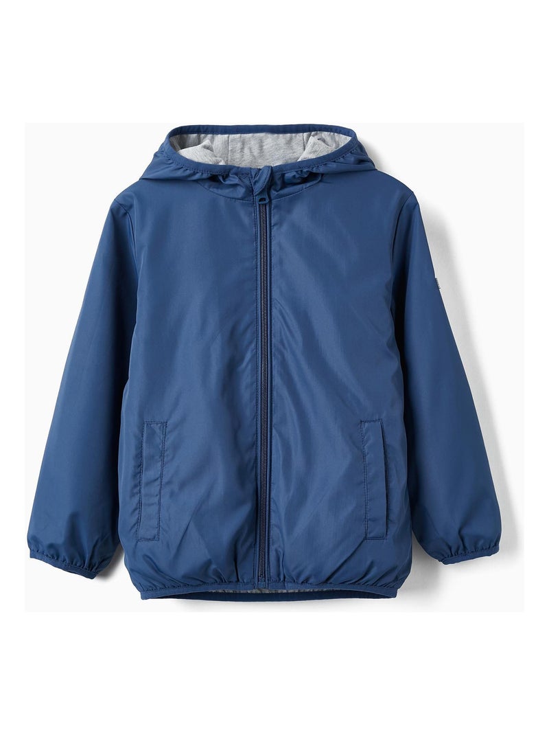 Manteau Hiver Pour Homme Coupe Vent Slim Bleu Manteau Tendance