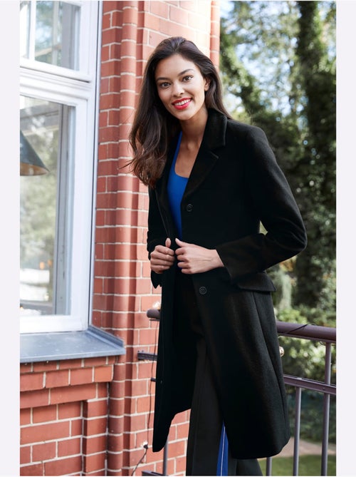 Manteau court - taille standard - helline - Kiabi