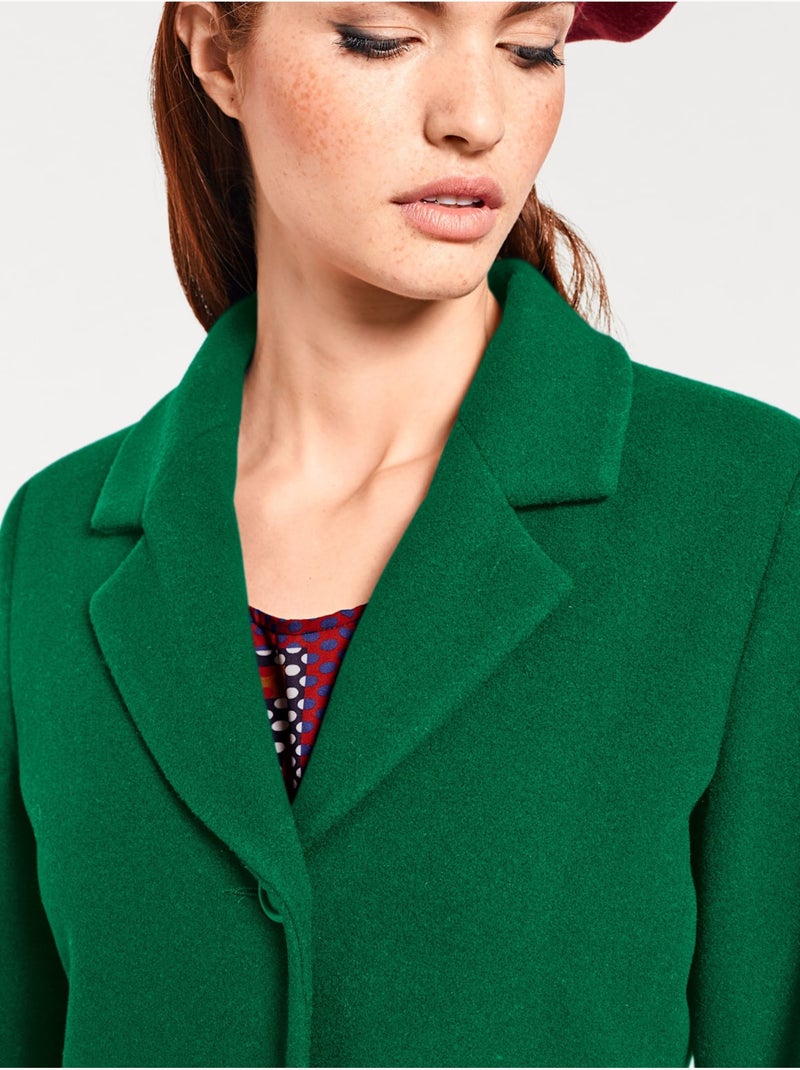 Manteau Court - Taille Standard - Helline Vert - Kiabi