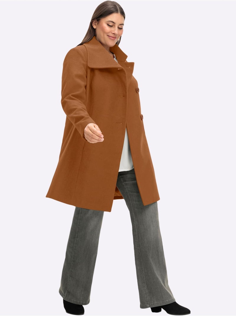 Manteau court - taille standard - sheego Ambre - Kiabi