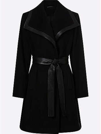Manteau Court Encolure Tendance - Taille Standard - Helline