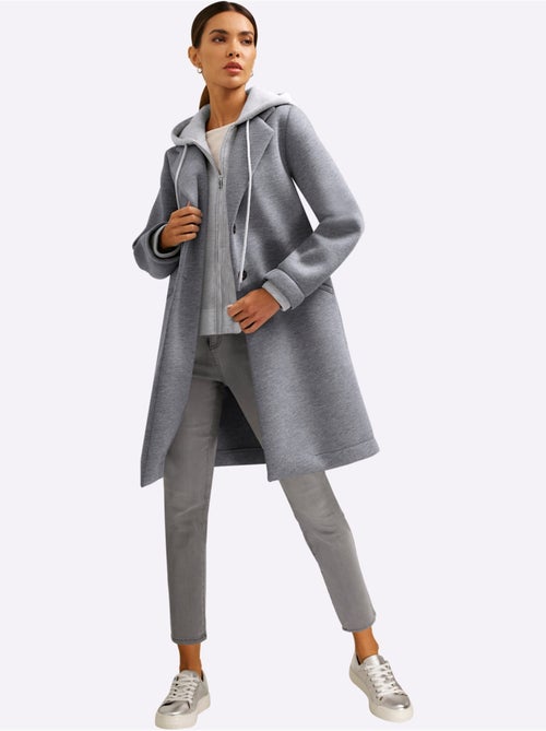 Manteau Court Look 2 En 1 - Taille Standard - helline - Kiabi
