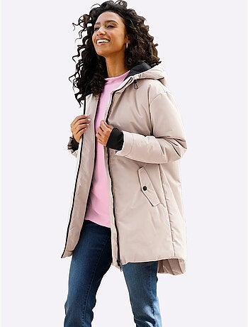 Manteau court microfibre douce - taille standard - helline
