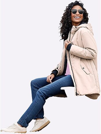 Manteau court microfibre douce - taille standard - helline