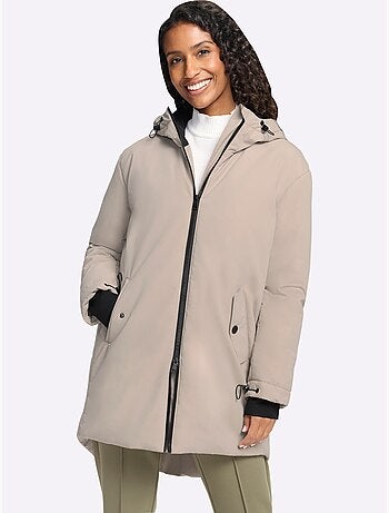 Manteau court microfibre douce - taille standard - helline