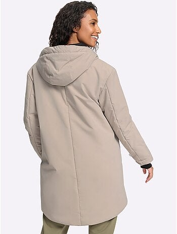 Manteau court microfibre douce - taille standard - helline