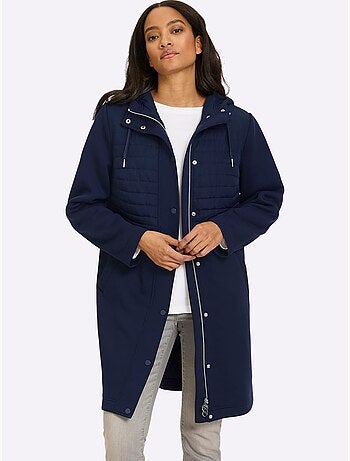 Manteau Court Piquage Inséré - Taille Standard - Helline