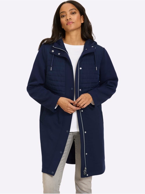 Manteau Court Piquage Inséré - Taille Standard - Helline - Kiabi Manteau Court Piquage Inséré - Taille Standard - Helline - Kiabi