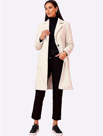 Manteau court poches plaquées spacieuses - taille standard - helline