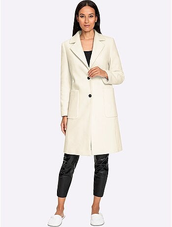 Manteau court poches plaquées spacieuses - taille standard - helline