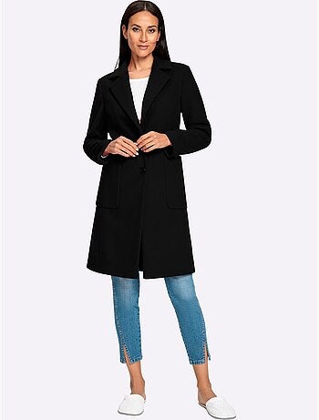 Manteau court poches plaquées spacieuses - taille standard - helline
