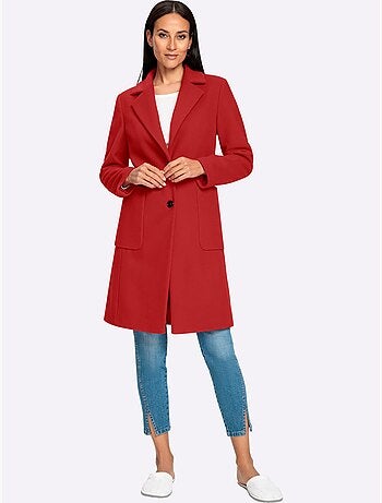 Manteau court poches plaquées spacieuses - taille standard - helline