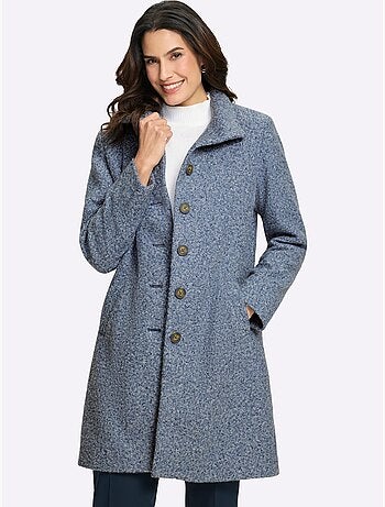 Manteau court qualité bouclée chaude - taille standard - witt