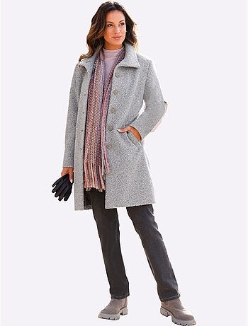 Manteau court qualité bouclée chaude - taille standard - witt