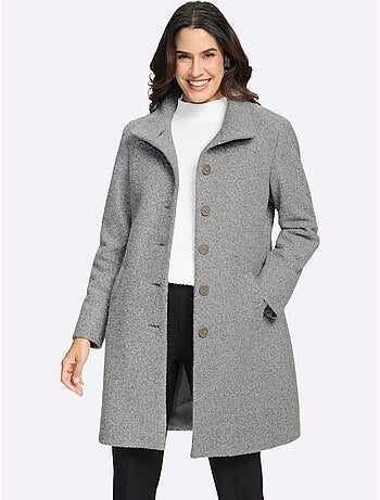 Manteau court qualité bouclée chaude - taille standard - witt