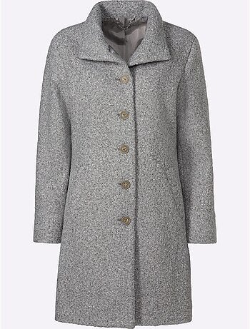 Manteau court qualité bouclée chaude - taille standard - witt
