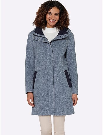 Manteau Court Ultra-doux Et Chaud - Taille Courte - Witt