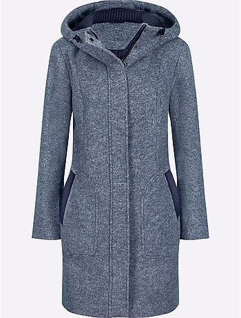 Manteau Court Ultra-doux Et Chaud - Taille Courte - Witt