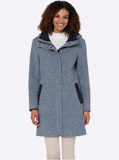 Manteau Court Ultra-doux Et Chaud - Taille Courte - Witt - Kiabi Manteau Court Ultra-doux Et Chaud - Taille Courte - Witt - Kiabi