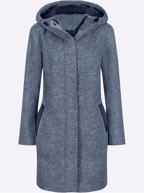 Manteau Court Ultra-doux Et Chaud - Taille Standard - Witt - Kiabi