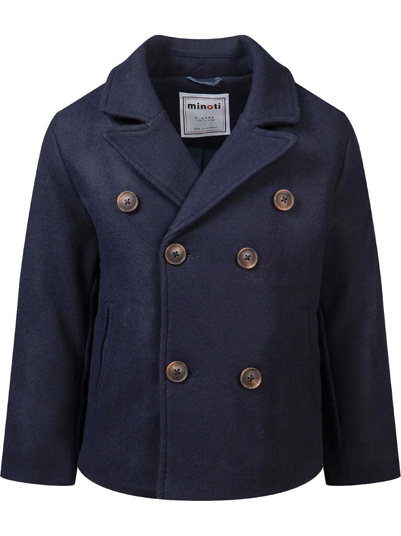 Manteau croisé - minoti Bleu marine - Kiabi