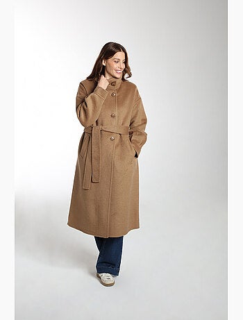 Manteau Dahlia | Gerard Pasquier Avec Col Montant | Gerard Pasquier