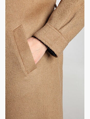 Manteau Dahlia | Gerard Pasquier Avec Col Montant | Gerard Pasquier