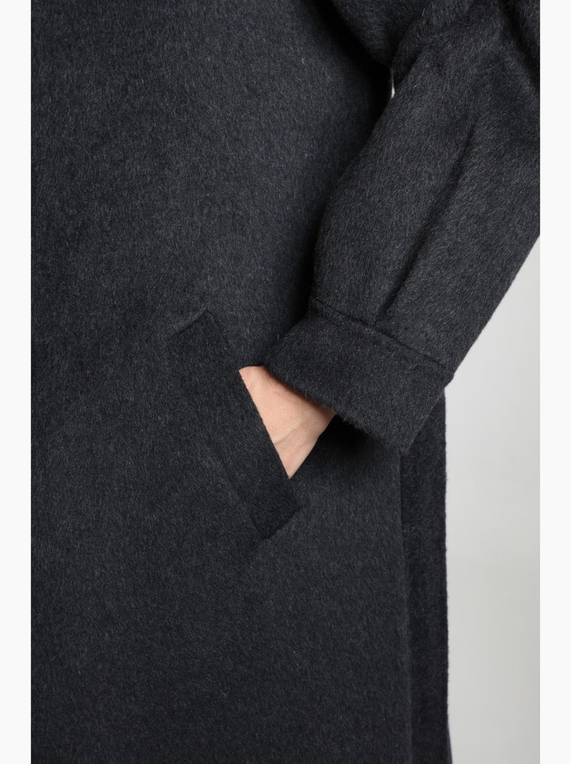 Manteau Dahlia  | Gerard Pasquier Avec Col Montant | Gerard Pasquier gris anthracite - Kiabi
