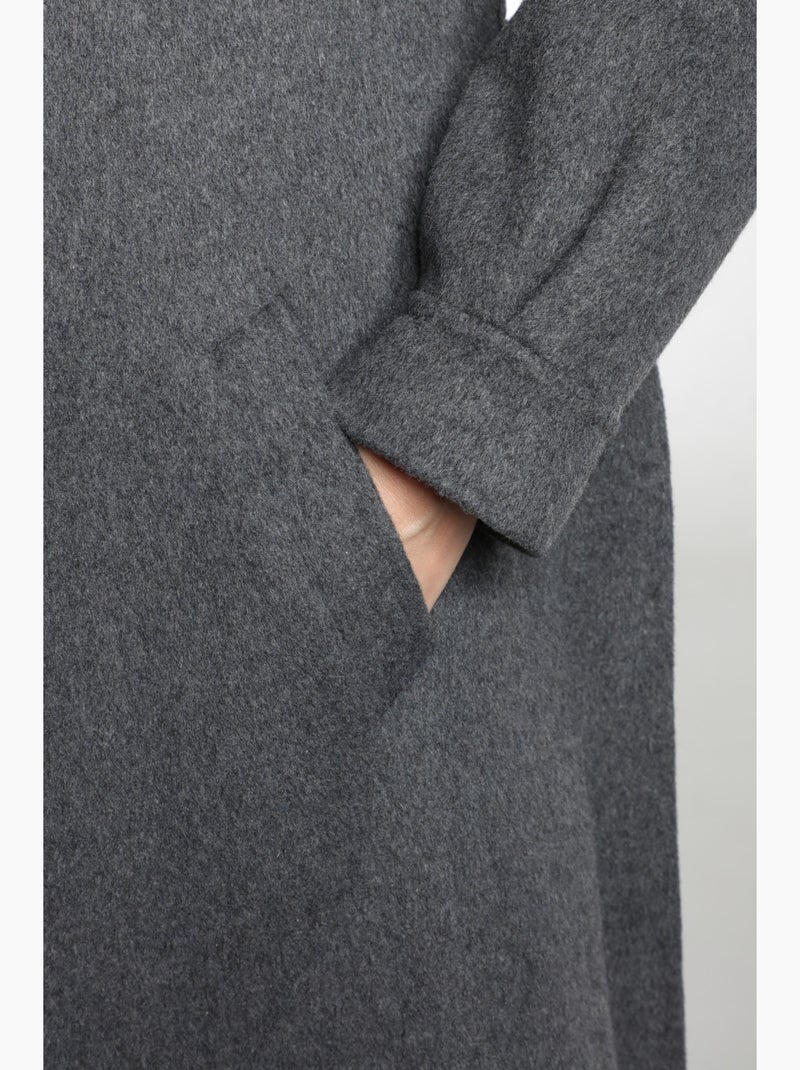 Manteau Dahlia   | Gerard Pasquier Avec Col Montant | Gerard Pasquier Gris clair - Kiabi