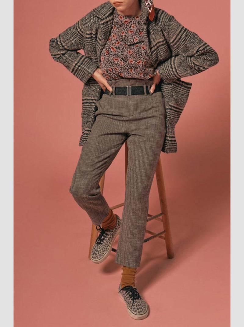 Manteau DARLENGI 'Le Temps Des Cerises' Marron - Kiabi
