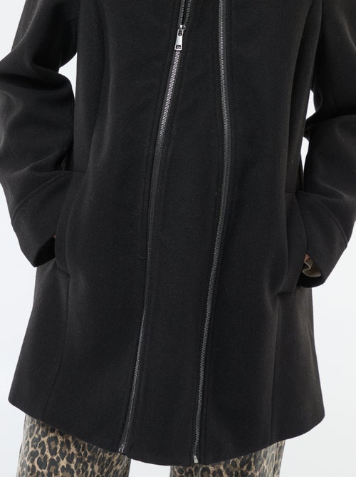 Manteau de maternité en lainage - Kiabi