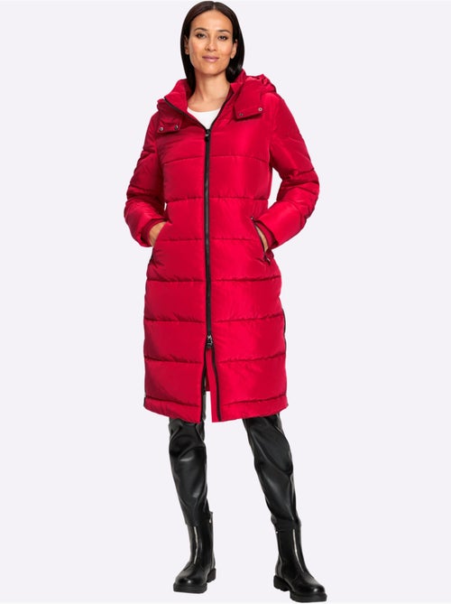 Manteau D'hiver Joli Aspect Contrasté - Taille Standard - Helline - Kiabi Manteau D'hiver Joli Aspect Contrasté - Taille Standard - Helline - Kiabi
