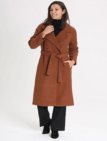Manteau DORY Camel Manteau