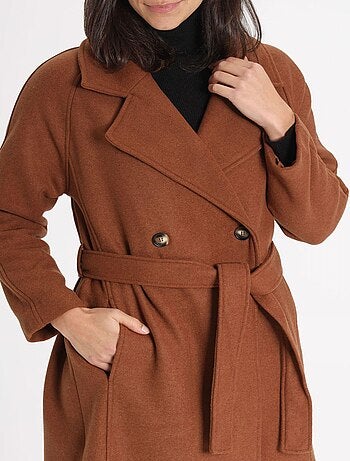 Manteau DORY Camel Manteau