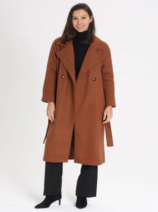 Manteau DORY Camel Manteau