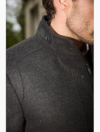 MANTEAU DOUBLE BLACK& CO