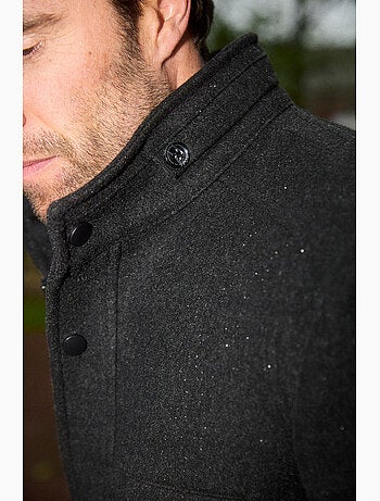 MANTEAU DOUBLE BLACK& CO