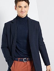 Manteau Homme | bleu | Kiabi Manteau effet lainage Homme bleu marine Kiabi 45,00€