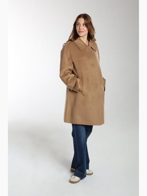 Manteau Elara  Avec Col Claudine | Gerard Pasquier - Kiabi