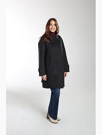 Manteau Elara Avec Col Claudine | Gerard Pasquier