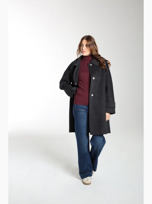 Manteau Elara  Avec Col Claudine | Gerard Pasquier - Kiabi
