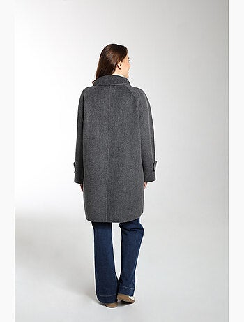 Manteau Elara Avec Col Claudine | Gerard Pasquier