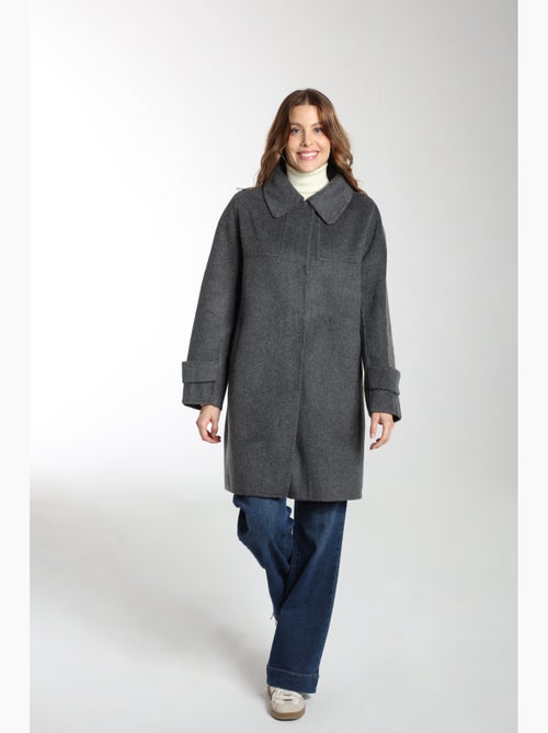 Manteau Elara   Avec Col Claudine | Gerard Pasquier - Kiabi