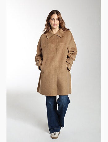 Manteau Elara | Gerard Pasquier Avec Col Claudine | Gerard Pasquier