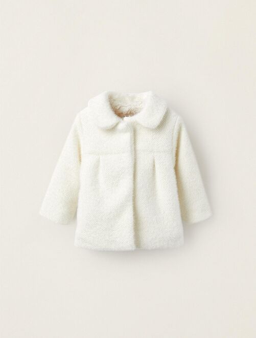 Manteau en fausse fourrure avec doublure polaire pour nouveau-né   BALMORAL'S AFTERNOONS - Kiabi