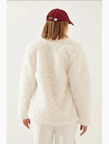 Manteau en fausse fourrure lucci