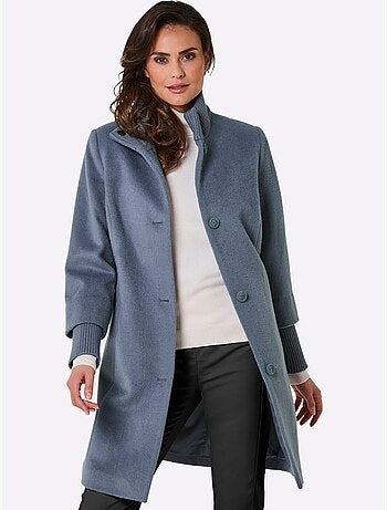 Manteau En Laine 50% Laine - Taille Standard - Helline