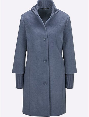 Manteau En Laine 50% Laine - Taille Standard - Helline